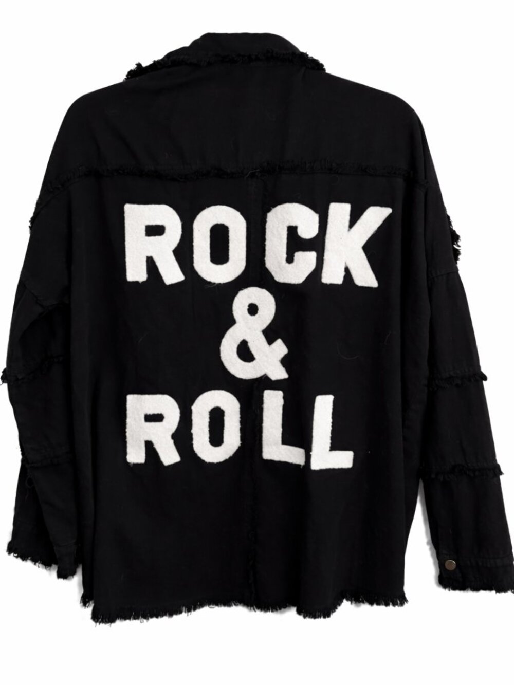 Elan Rock and Roll Devan Black Button Up Jacket Size Medium - Picture 2 of 3